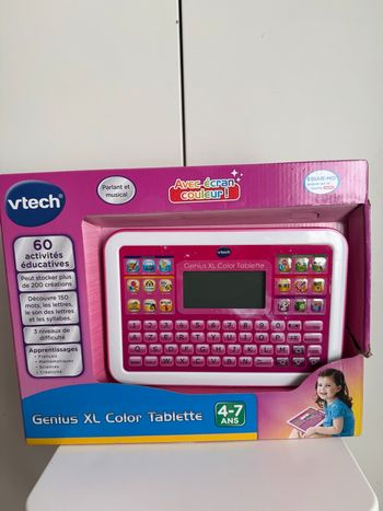 Tablette Genius Xl VTECH couleur rose cadeau Noël 🎅🎄
