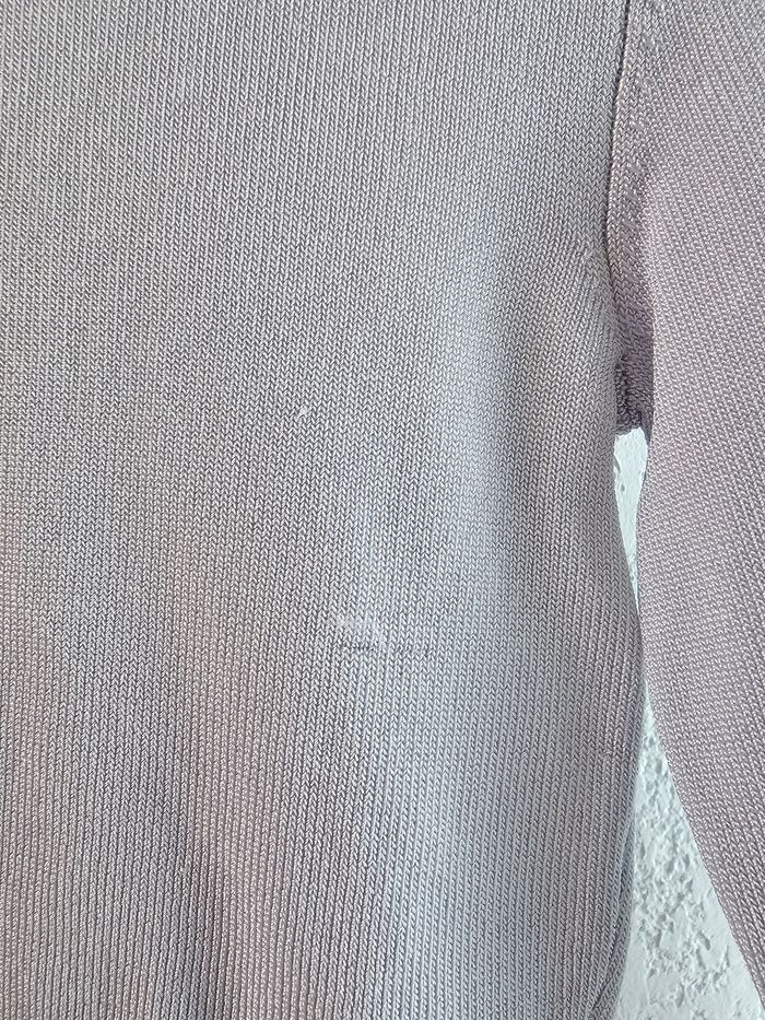 Top zara gris/bleu scintillant neuf taille xs - photo numéro 8