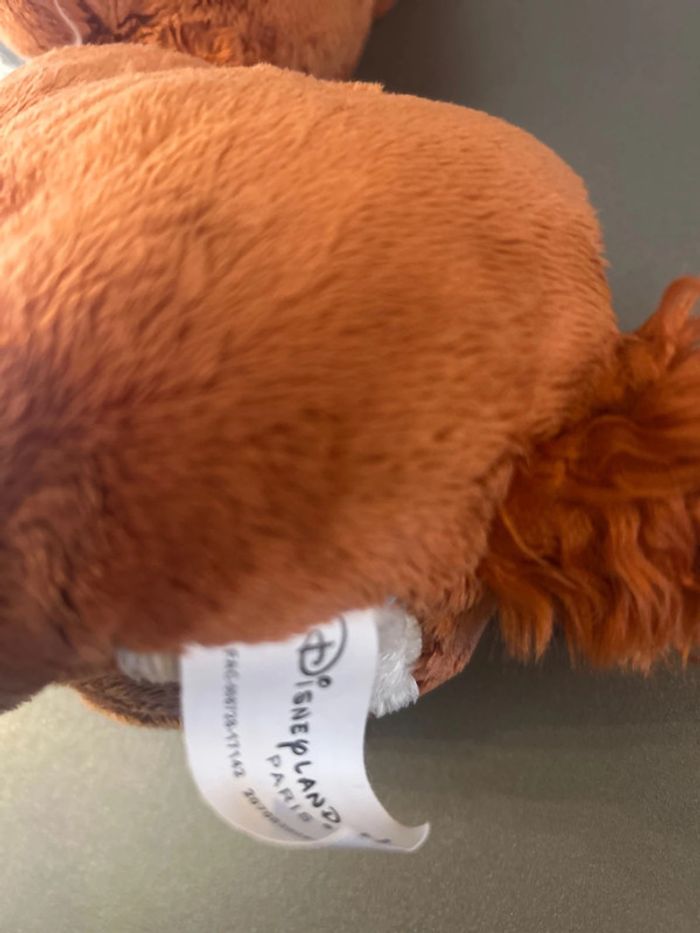 Peluche renard rox Disneyland Paris rox et rouky Disney Disneyland Paris - photo numéro 3