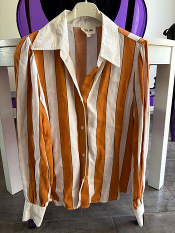 Chemise BEL-AIR taille 1 viscose tencel et lin