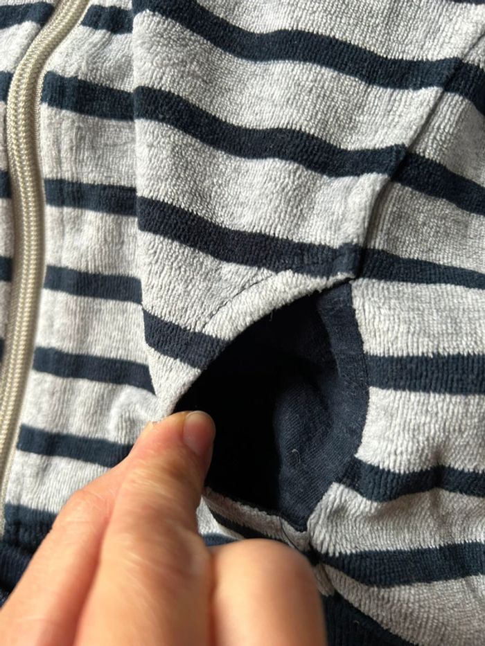 Ensemble sweat veste capuche zippé et pantalon jogging tout doux garçon Kiabi - photo numéro 4