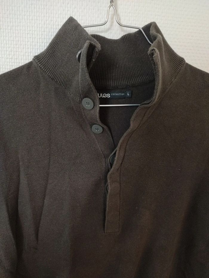 Pull vert kaki jules - photo numéro 2