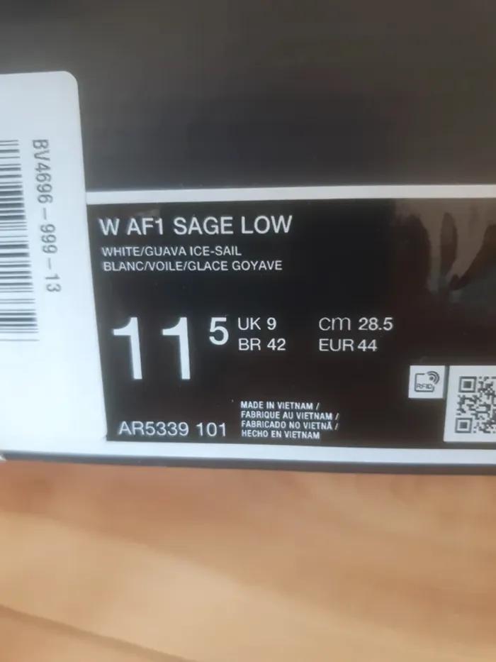 Nike Air Force 1 Sage (44) - photo numéro 11