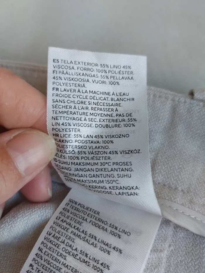Sarouel H&M – 38 – Crème - photo numéro 7