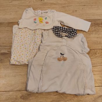 Lot pyjamas fille été 6 mois