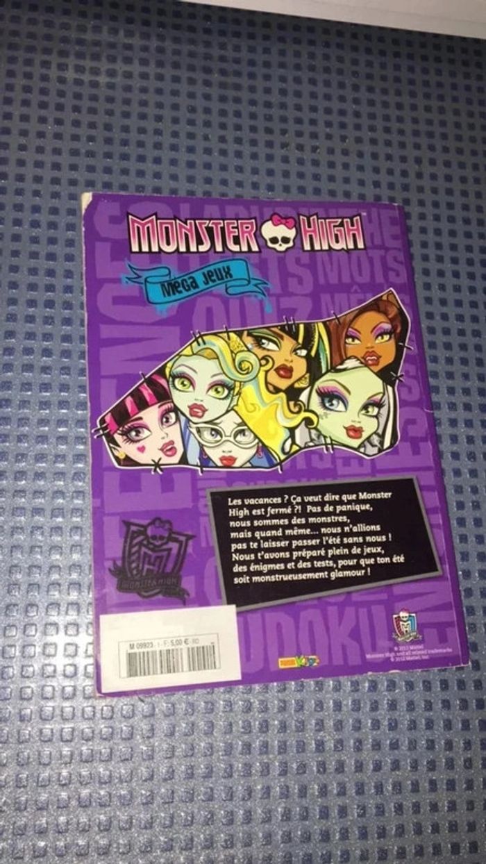 Livre de jeux monster high - photo numéro 2