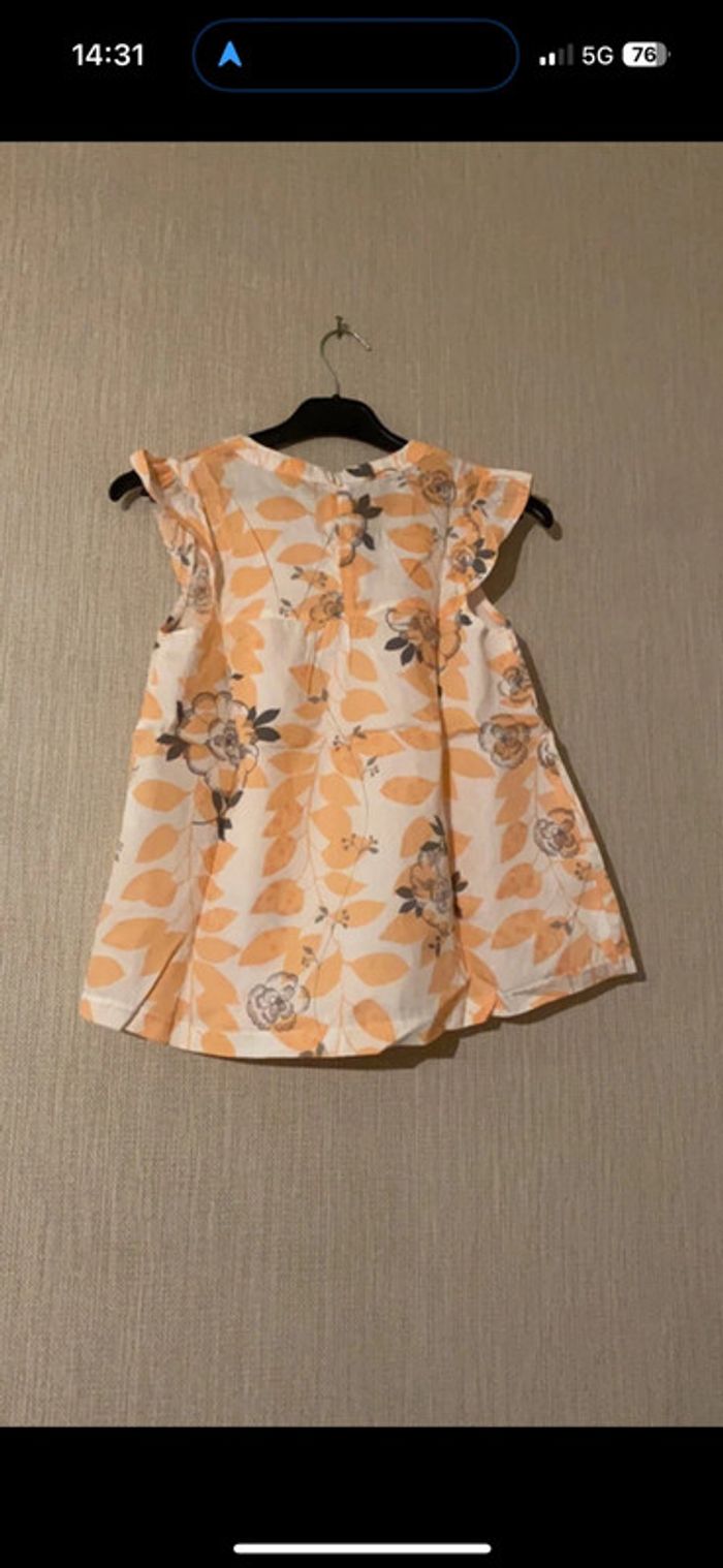 Tunique fleurie neuf orchestra 10 ans - photo numéro 2