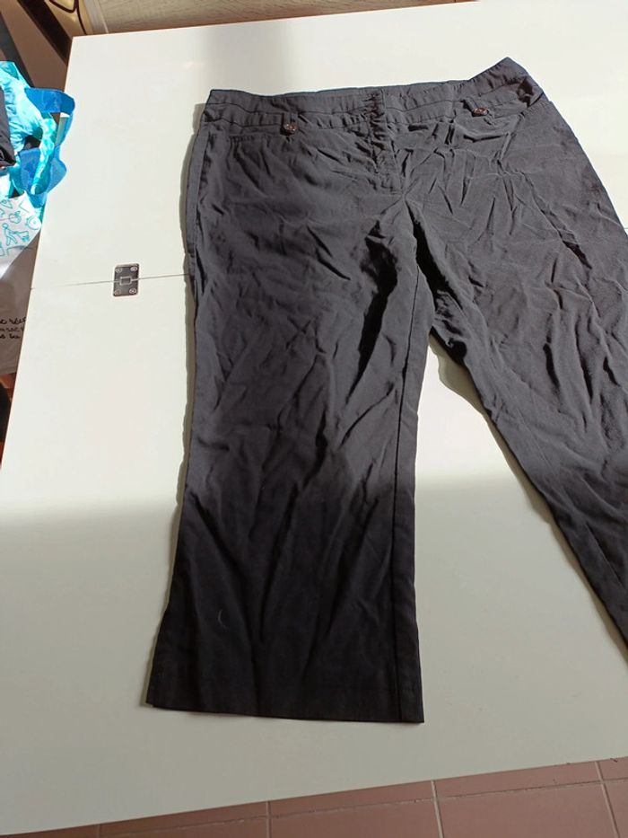 Pantacourt noir Kiabi taille 50 - photo numéro 5