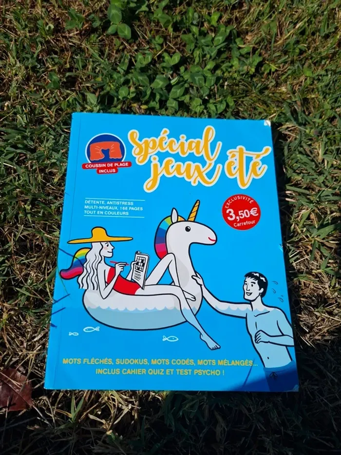 Livre spécial jeux été
