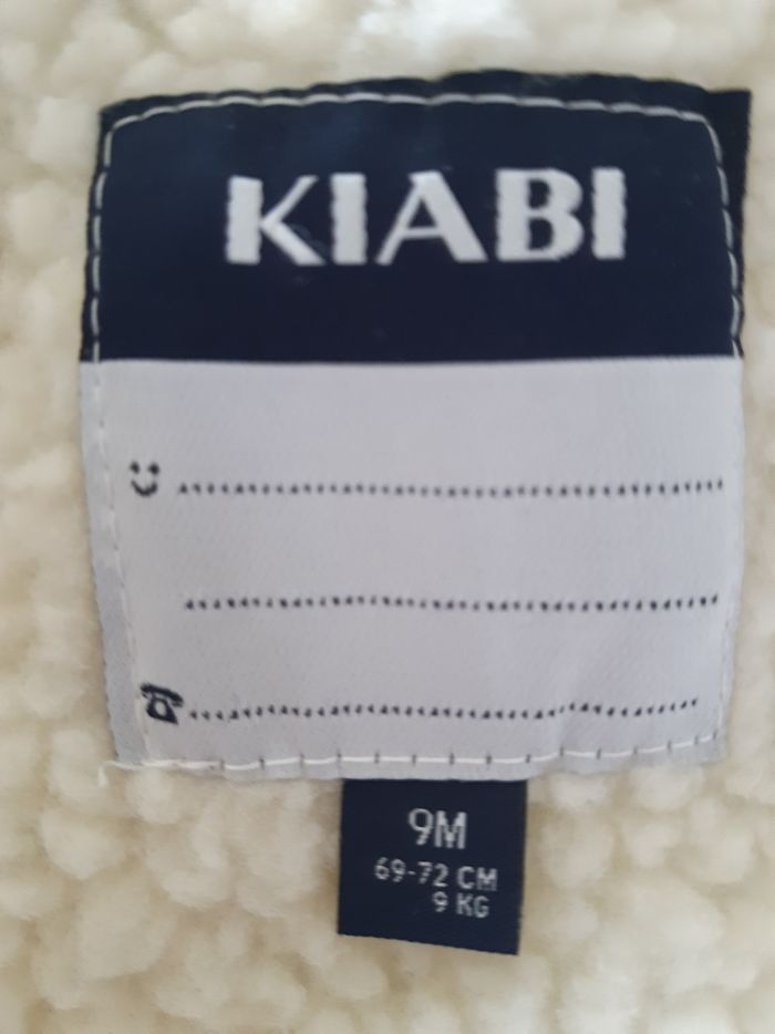 Manteau neuf kiabi 9 mois - photo numéro 3