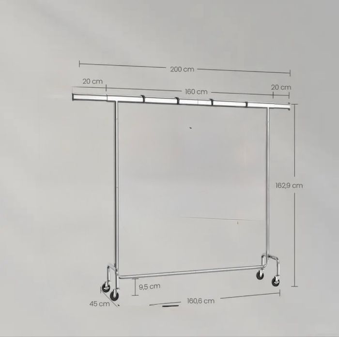 Grand Portant vêtements pro - photo numéro 2