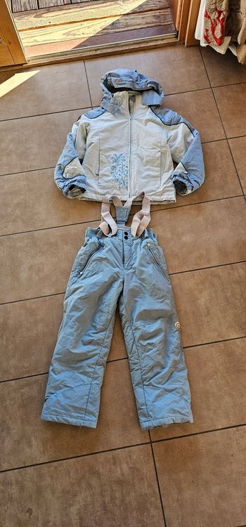Ensemble de ski combinaison quechua 8/10ans fille