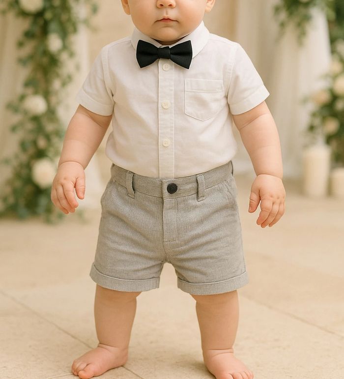Ensemble cérémonie baptême mariage taille 9 mois neuf