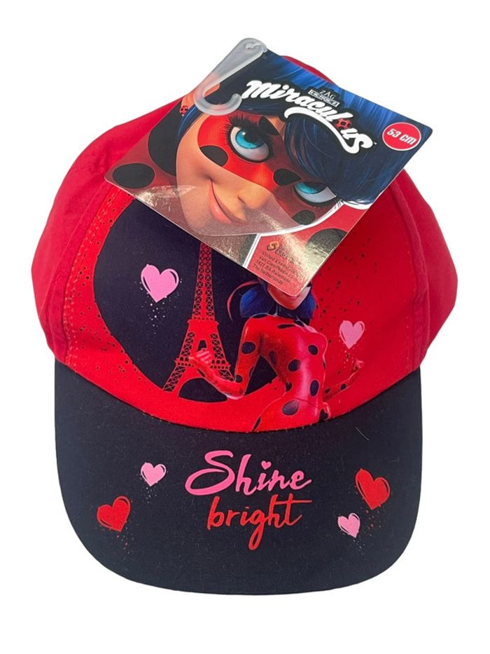 Casquette Miraculous Lady Bug taille enfant neuf