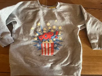 Pull popcorn abcès 6 ans