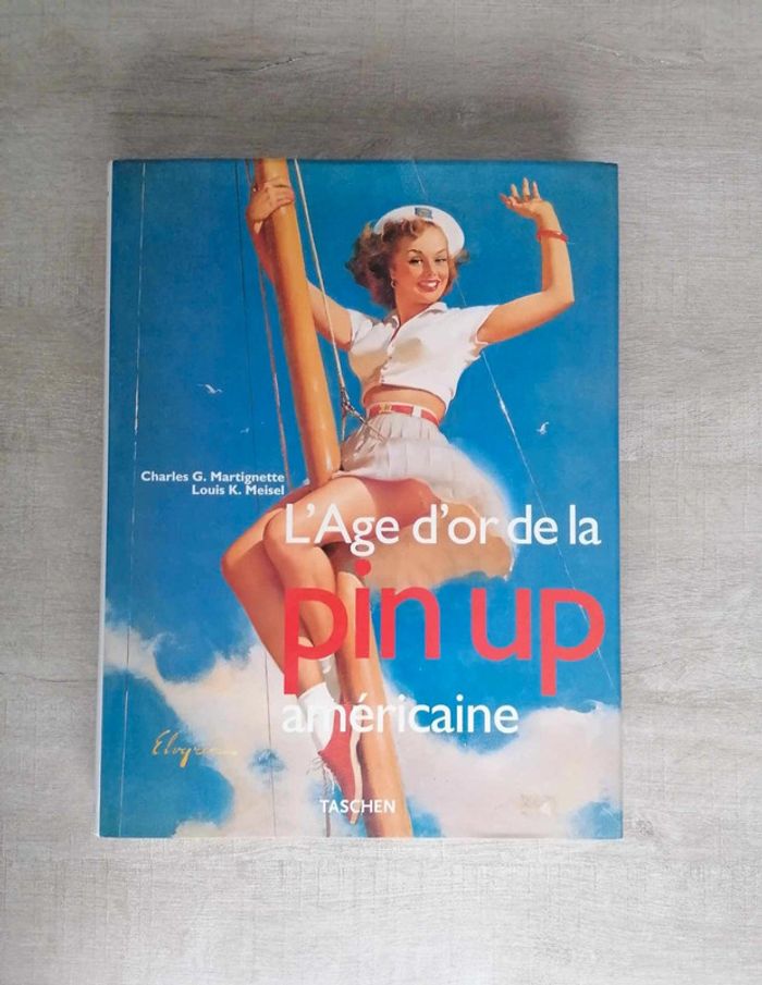 Livre L’âge d’or des pin up Américaine Tashen