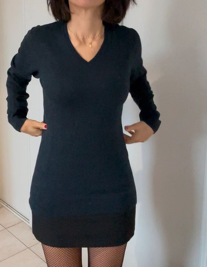 Pull bleu marine Teddy Smith taille S - parfait état