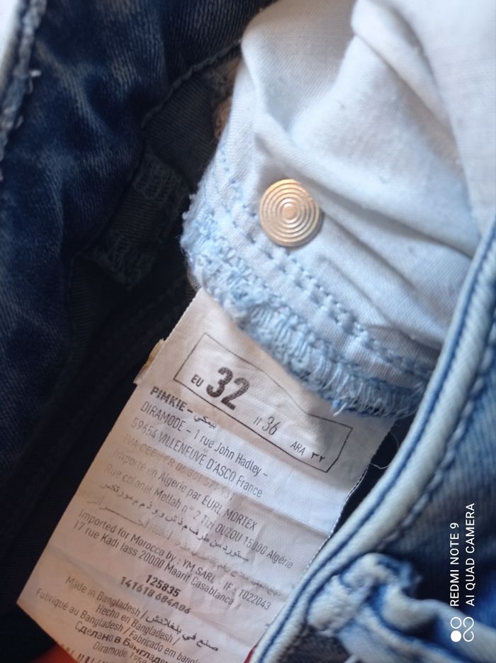 Short en jean fille / femme, Pimkie, taille XXS (32)