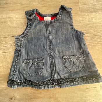 Robe en jeans