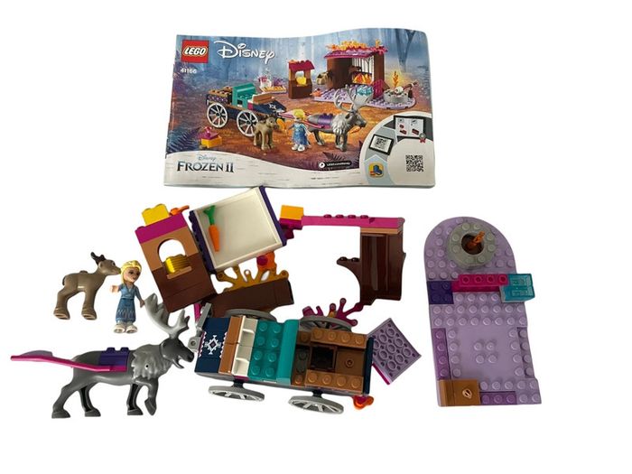 Lego Disney Frozen 2 / La reine des neiges 2 N•41166 Elsa’s wagon Adventure - photo numéro 2