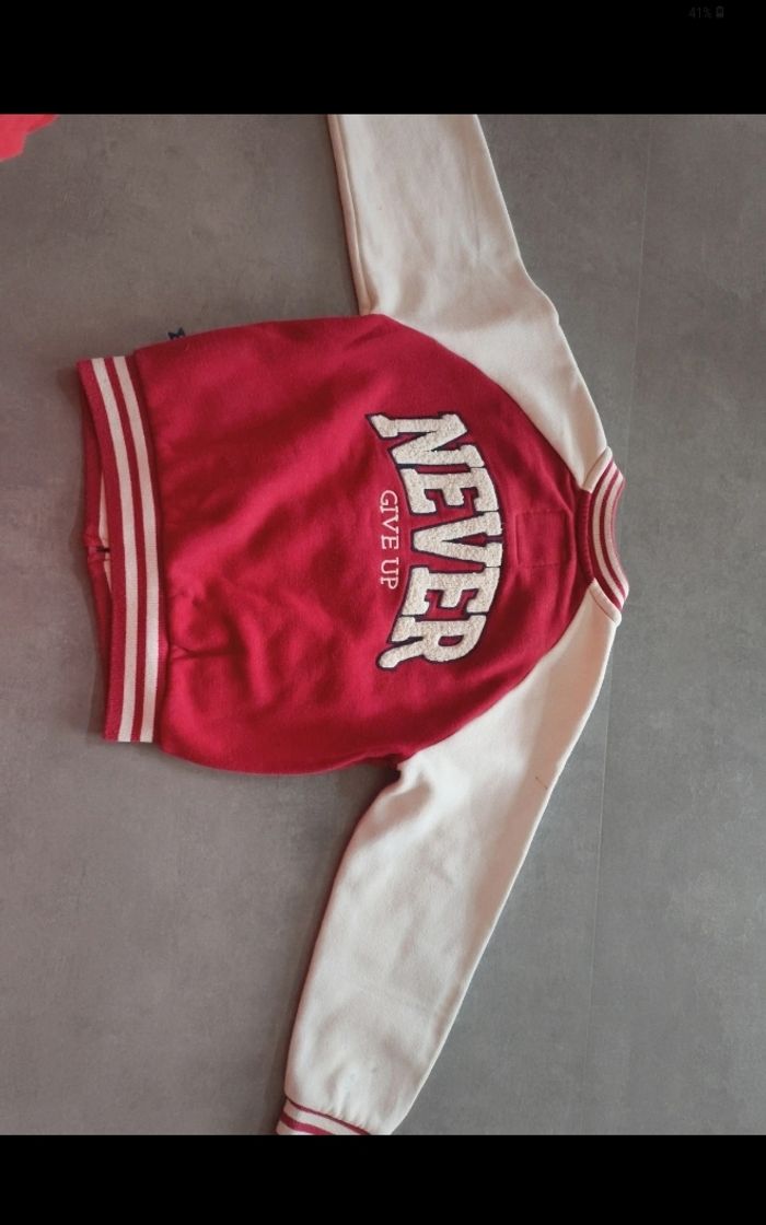 Gilet zippé  5 ans Okaidi, Bon état - photo numéro 2