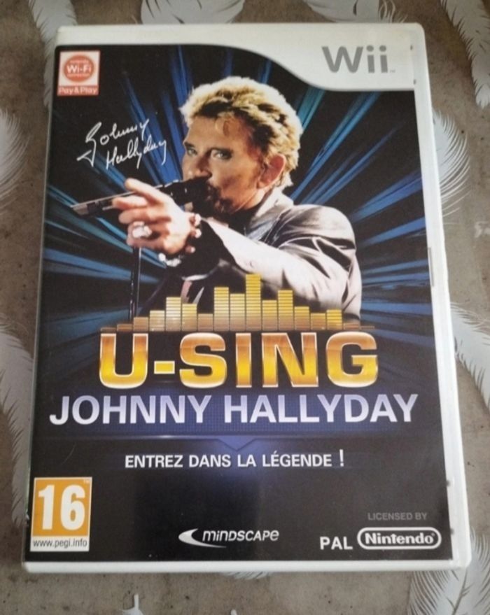 Jeux de Wii U-SING Johnny Hallyday