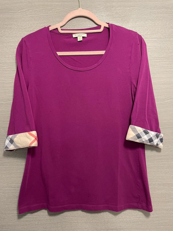 T shirt manches longues Burberry XL - photo numéro 2