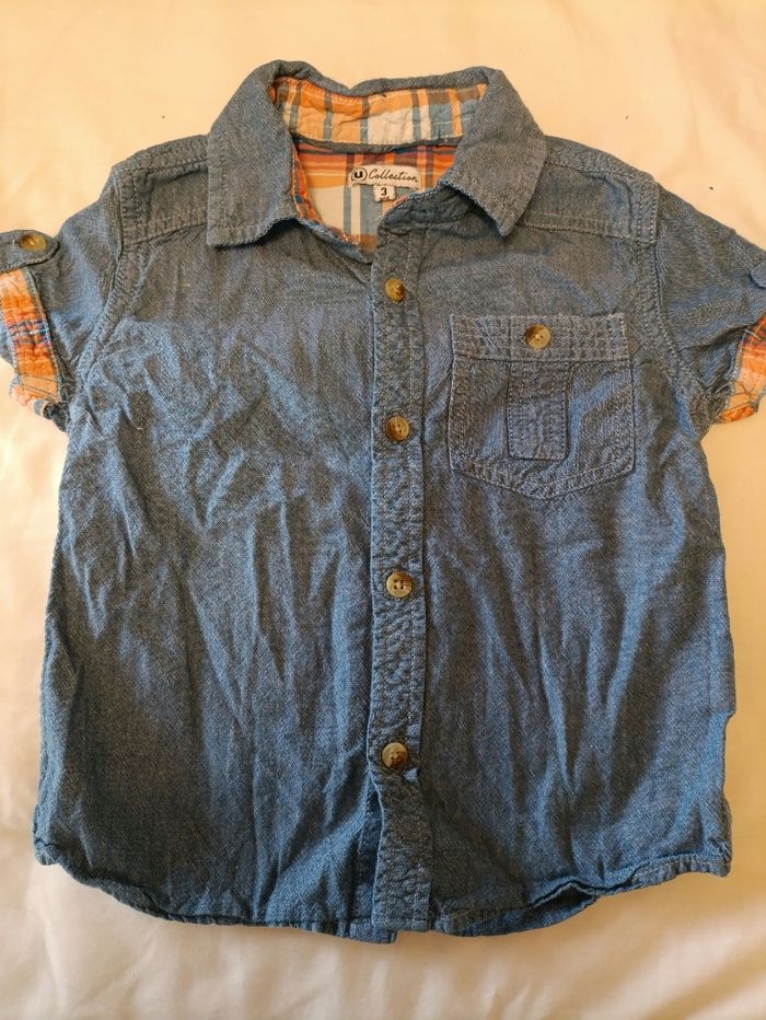 Chemises manches courtes 3 ans - photo numéro 4