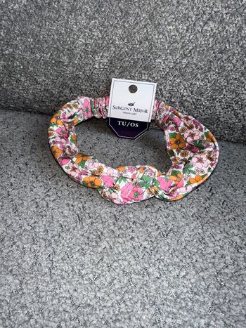 Bandeau de tête avec noeud fleuri Sergent Major