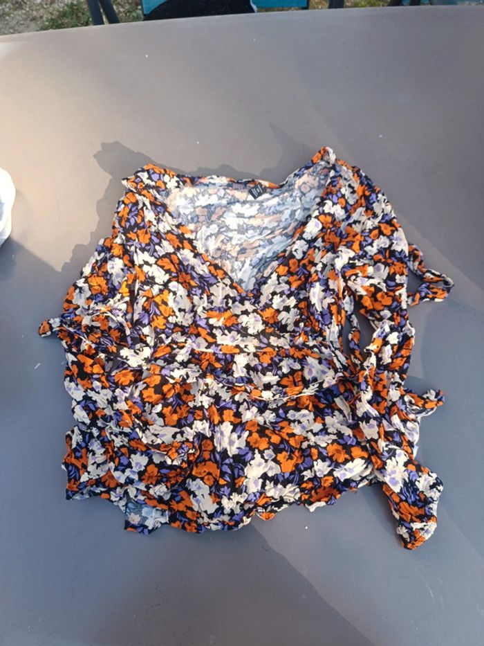Blouse fleur
