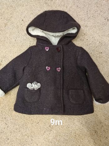 Manteau DPAM pailleté 9m