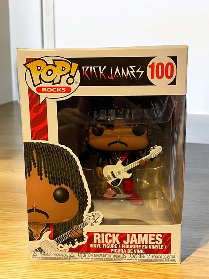 Figurine POP Rocks 100 Rick James neuve non deboxee