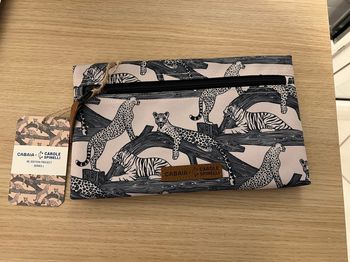 Pochette Spinelli fauve