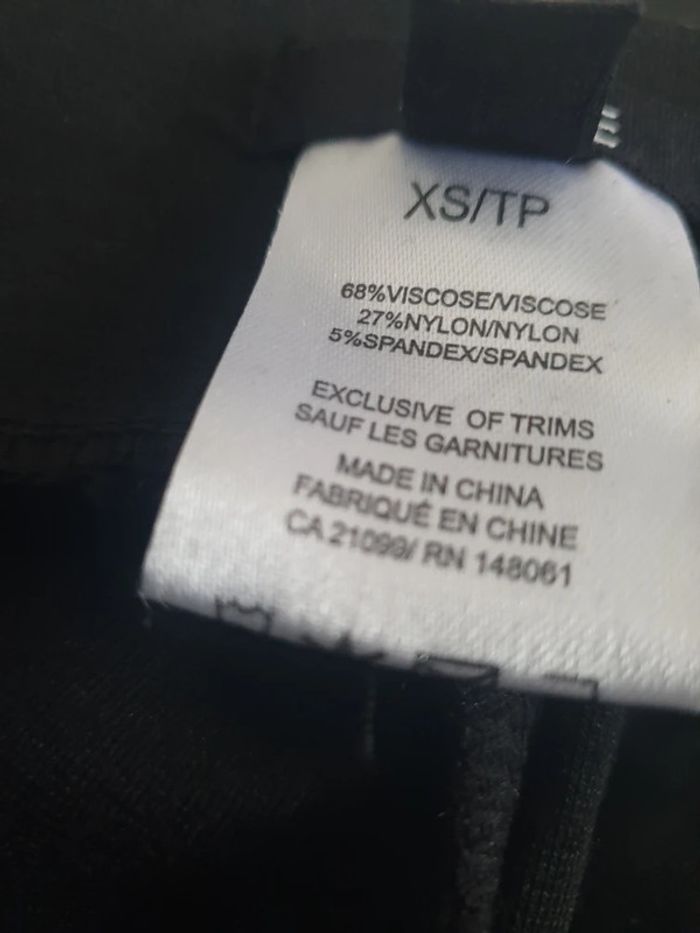 Pantalon noir sexy Taille XS - photo numéro 6