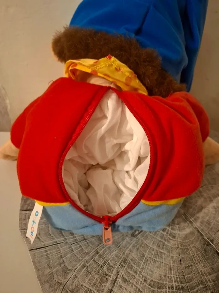 Peluche range pyjama Oui-Oui - 55 cm - photo numéro 4