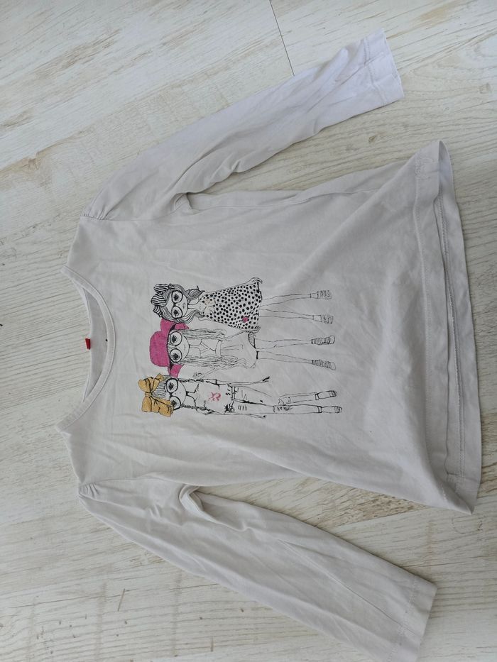 T-shirt manche longue tissaia - photo numéro 1