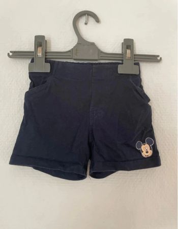 Short bébé garçon Mickey - taille 6 mois