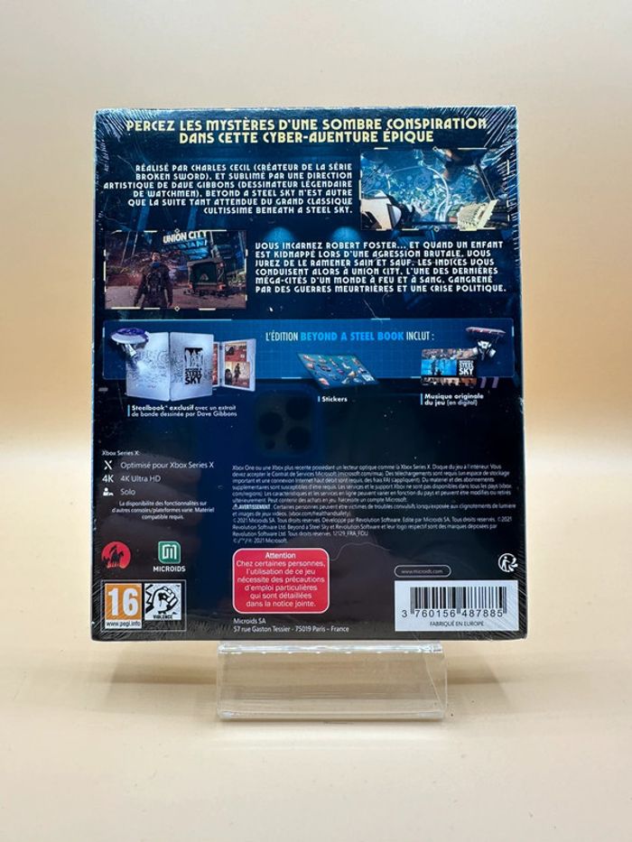 Beyond A Steel Sky : Beyond A Steelbook Edition Xbox Series X - photo numéro 2