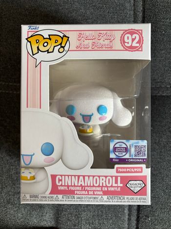Funko pop cinnamoroll Diamond 92 limitée 7500 ex