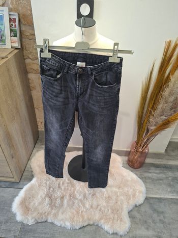 Jean Slim Zara Kids gris anthracite / noir délavé - 11/12 ans (152 cm)