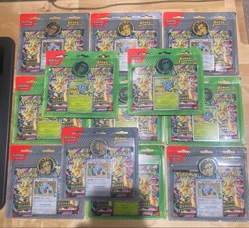 12 Duo Pack Pokémon Héros Transcendants FR
