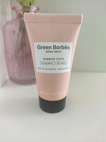 Green Barbès gommage corps