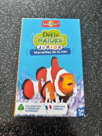 Bioviva - défis nature junior - merveilles de la mer