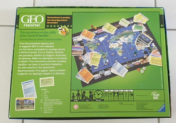 Jeux de société Geo reporter - photo numéro 2