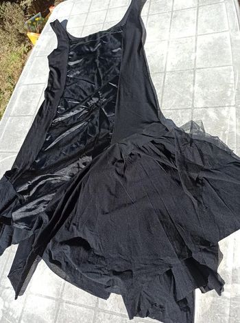 robe de soirée noire taille 42