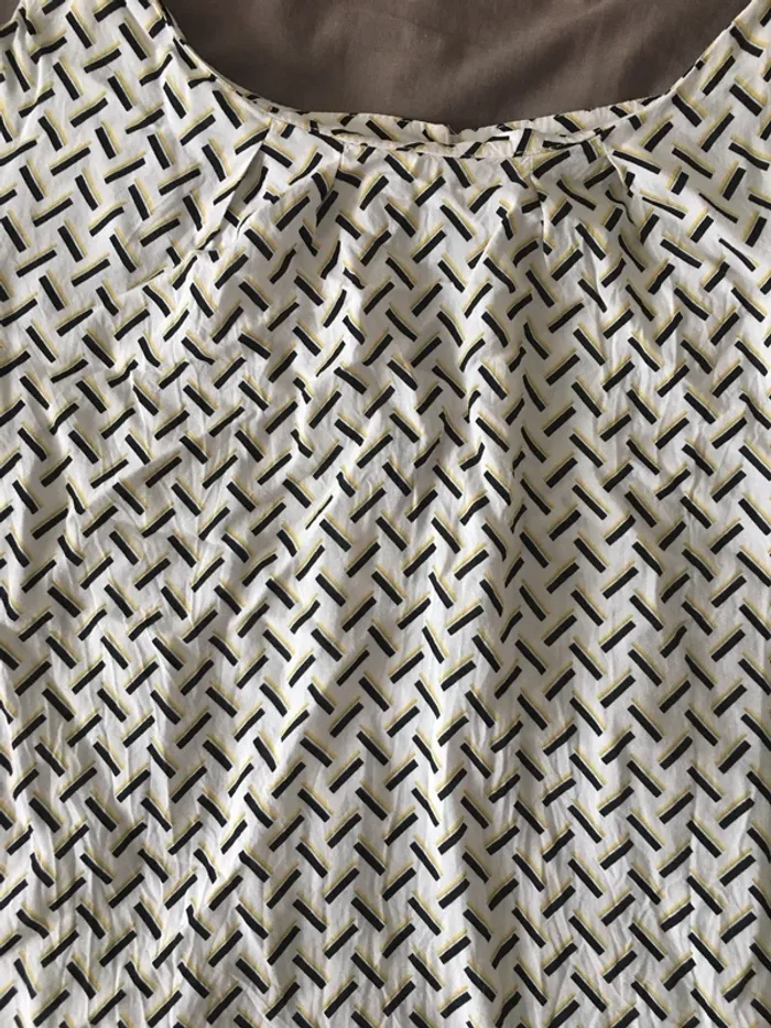 Chemisier manches courtes camaïeu - photo numéro 2