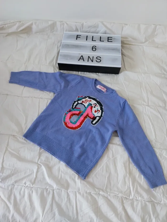 Pull fille 6 ans Orkid’s