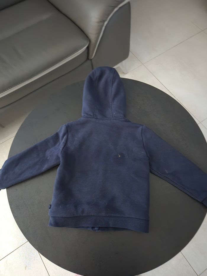 Gilet chaud bleu - photo numéro 4