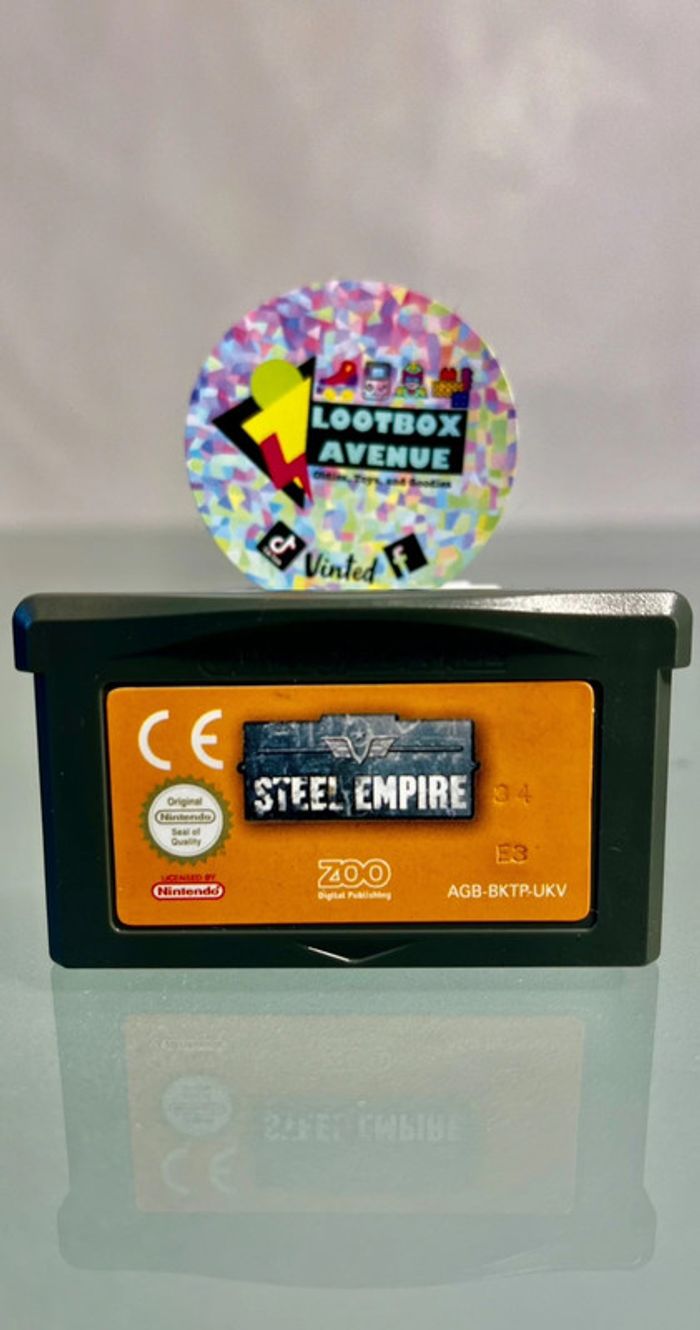 Jeu GBA Steel Empire