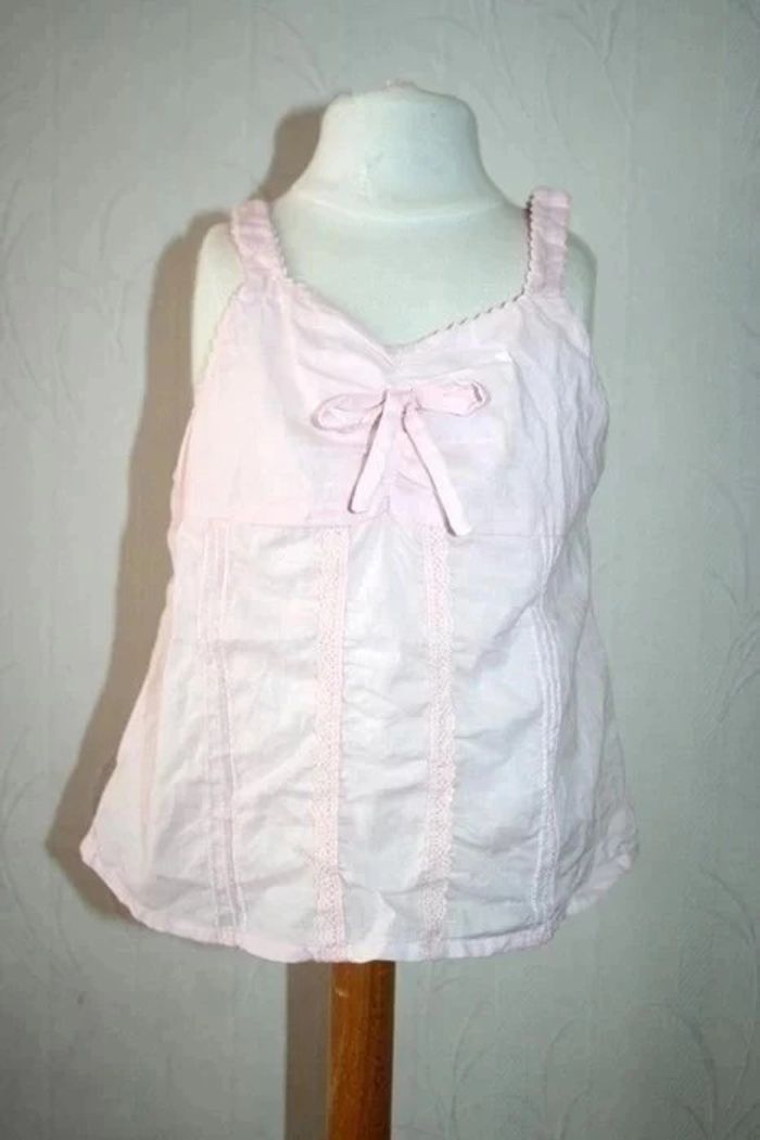 Top léger rose clair A l'heure Anglaise 3 ans